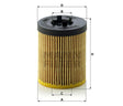 HU 611/1 x oil filter element (metal-free)