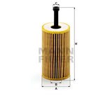 HU 612 x oil filter element
