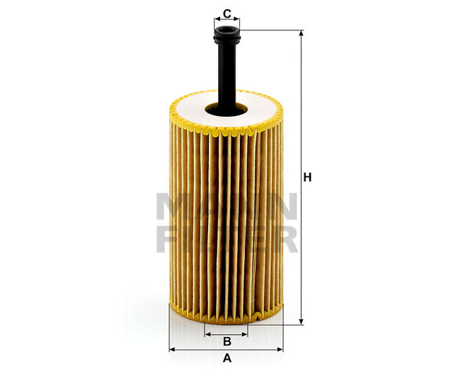 HU 612 x oil filter element