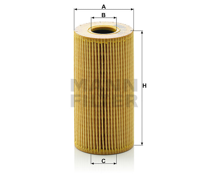 HU 618 x oil filter element (metal-free)