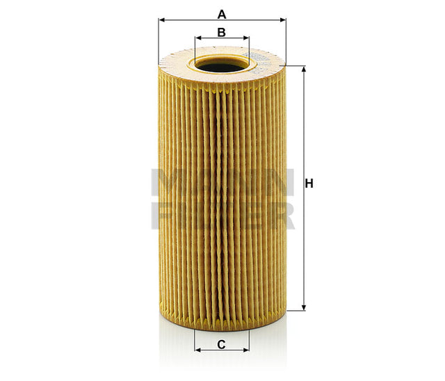 HU 618 x oil filter element (metal-free)