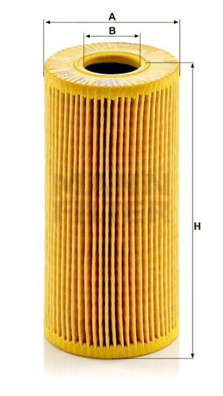 HU 618 y oil filter element (metal-free)