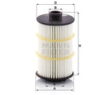 HU 7024 z oil filter element
