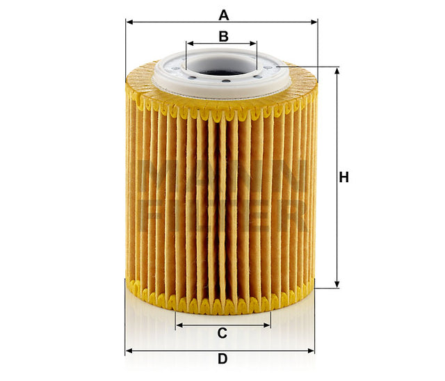 HU 7032 z oil filter element