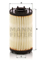 HU 7049 z oil filter element
