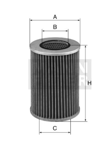 HU 7074 x oil filter (element)