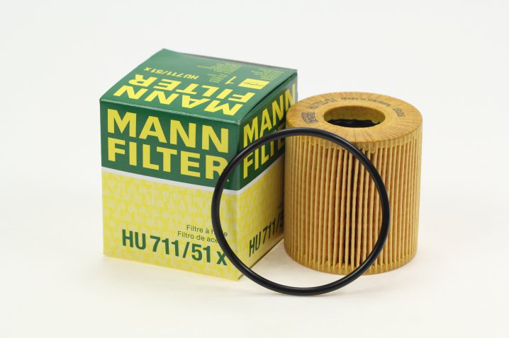 HU 711/51 x oil filter element (metal-free)