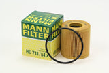 HU 711/51 x oil filter element (metal-free)