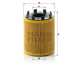 HU 713/1 x oil filter element (metal-free)