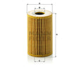 HU 715/4 x oil filter element (metal-free)