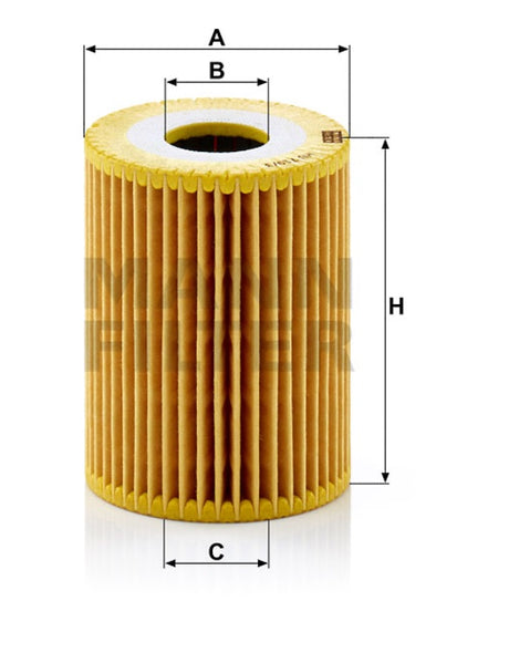 HU 719/3 x liquid filter