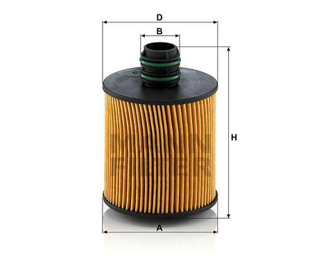 HU 8006 z liquid filter