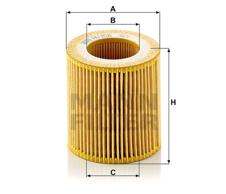 HU 816 z KIT liquid filter