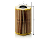 HU 930/3 x oil filter element (metal-free)
