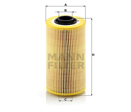 HU 938/1 x oil filter element (metal-free)