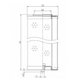 I8620G25VSCW0 hydraulic filter element