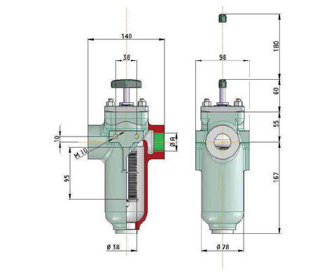 KMGP00027 plate gap-type filter