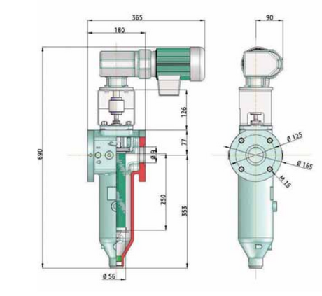KMGT00022 tube gap-type filter 0,5 mm gap width