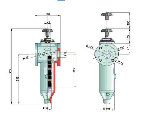 KMGW00012 wire gap-type filter