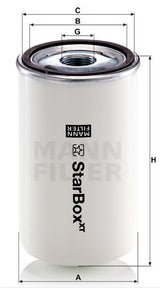 LB 719/50 air/oil separator spin-on