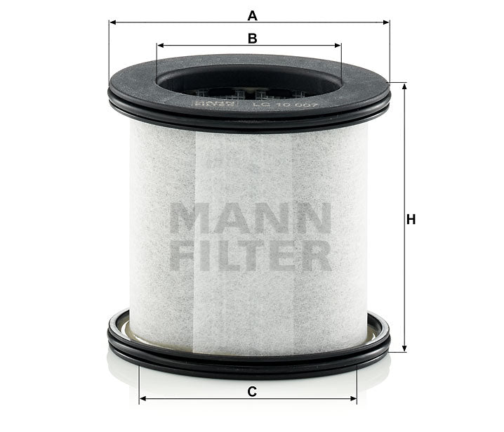 LC 10 007 x oil separator element