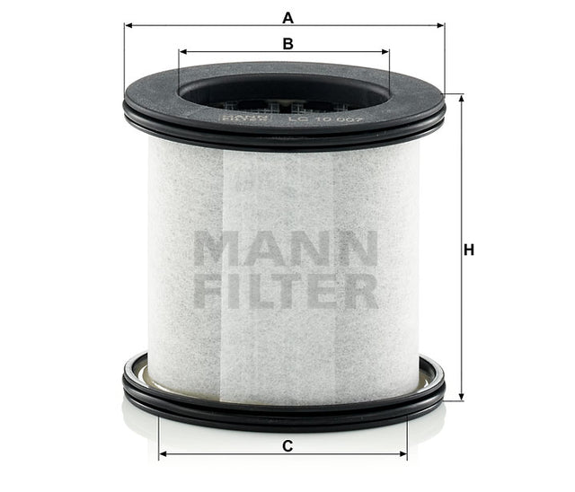 LC 10 007 x oil separator element