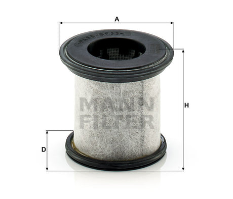 LC 7001 oil separator element (ProVent 100)