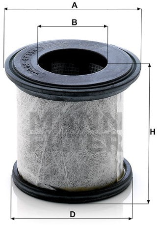 LC 7002 oil separator element