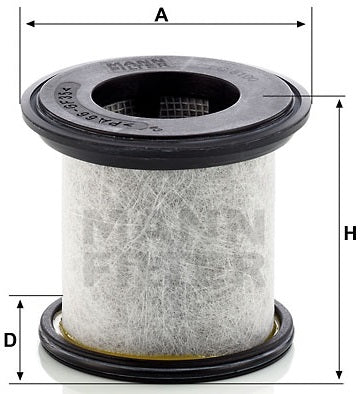 LC 8100 oil separator element