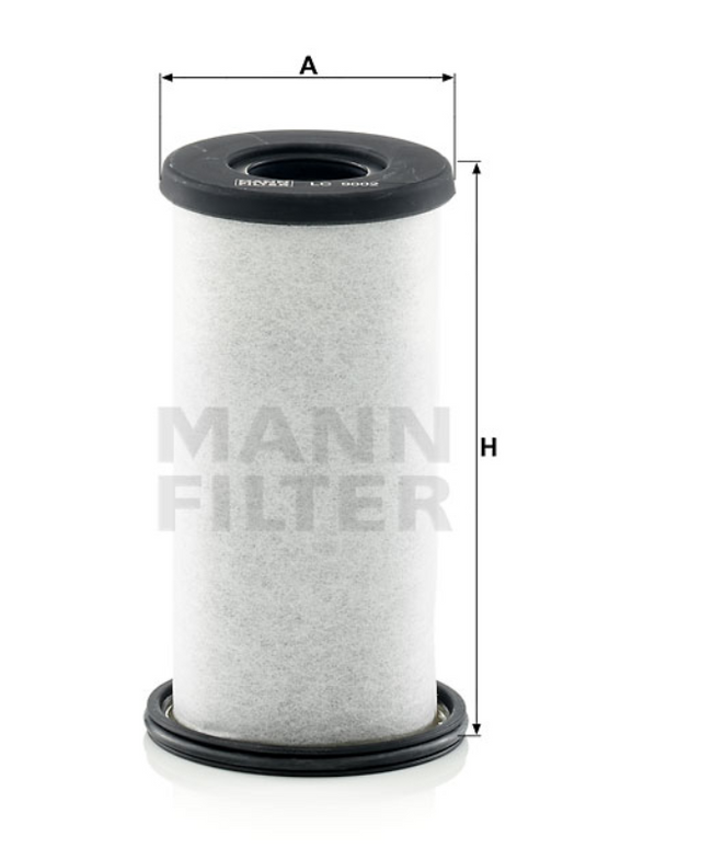 LC 9002 x oil separator element