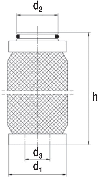 LD 9007 air filter element (general-filtration)