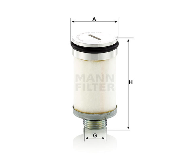 LE 1001 air/oil separator element (incl. gasket)