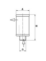 LE 1003 air/oil separator element