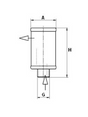 LE 1003 air/oil separator element