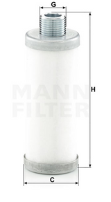 LE 1005 air/oil separator element