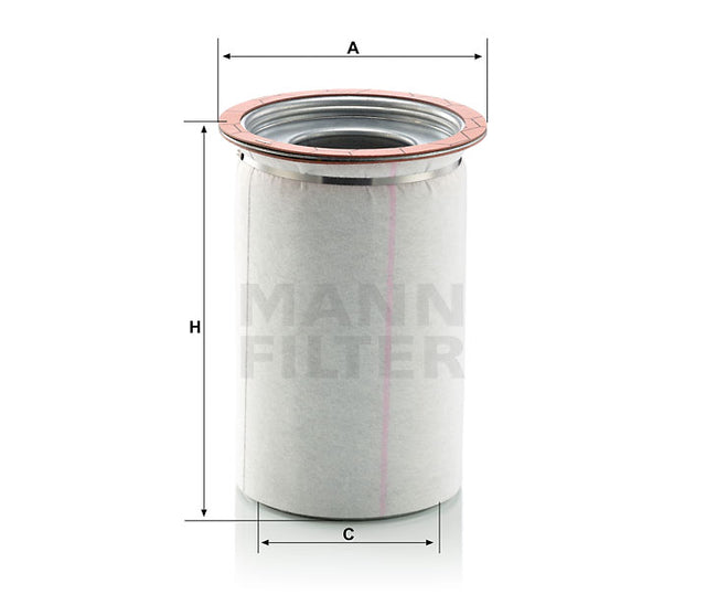 LE 10 001 air/oil separator element