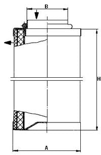 LE 10 004 air/oil separator element