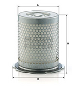 LE 11 002 x air/oil separator element 49 301 55 641