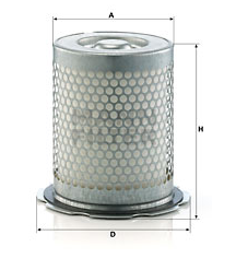 LE 11 002 x air/oil separator element 49 301 55 641