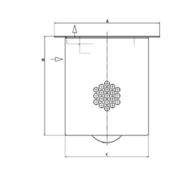 LE 135 003 x air/oil separator element