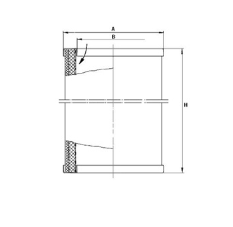 LE 13 008 air/oil separator element 49 002 53 113
