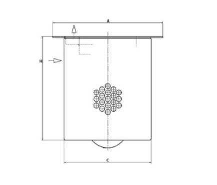 LE 22 005 x air/oil separator element (incl. gasket)