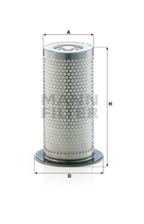 LE 31 001 x air/oil separator element (incl. gasket)