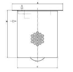 LE 39 004 x air/oil separator element