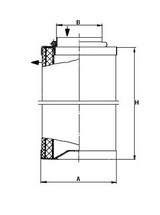 LE 4009 air/oil separator element 49 000 55 671
