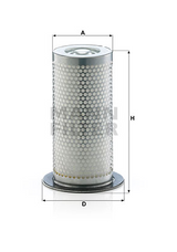 LE 46 001 x air/oil separator element (incl. gasket)