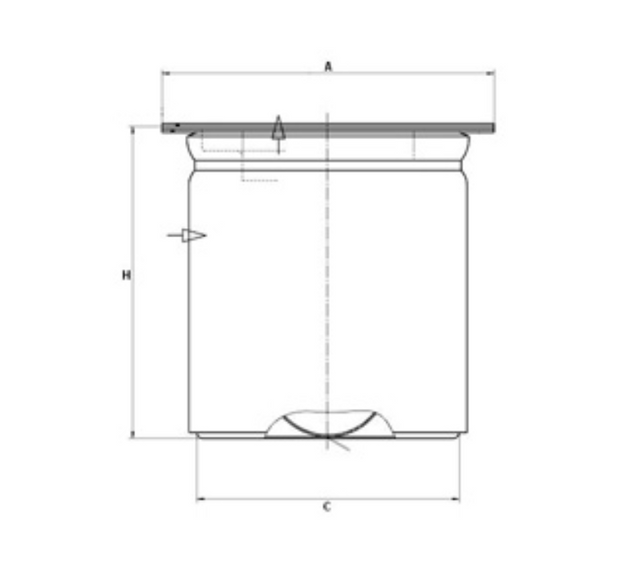 LE 51 002 air/oil separator element