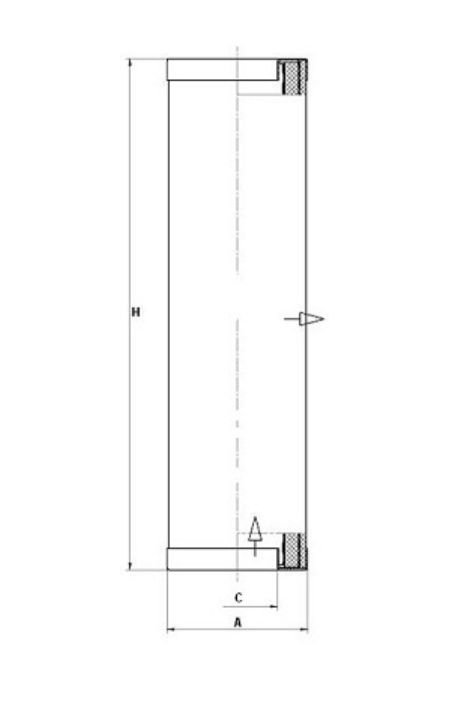 LE 6006 x air/oil separator element (incl. gasket)