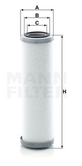 LE 6013 air/oil separator element