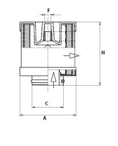 LE 6024 air/oil separator element